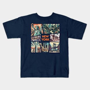 USA CITY - NEW YORK - TRAVEL -1 Kids T-Shirt